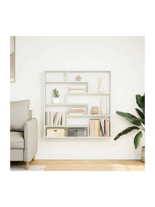 Shelf Wall White 100x18x100cm