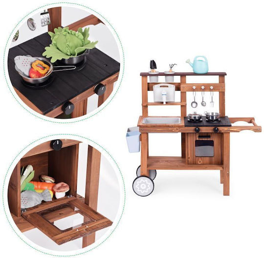 Ecotoys Детска кухня от дърво