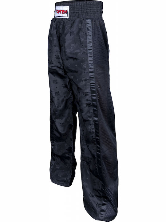 Top Ten Bărbați Pantaloni Kick Boxing Negru