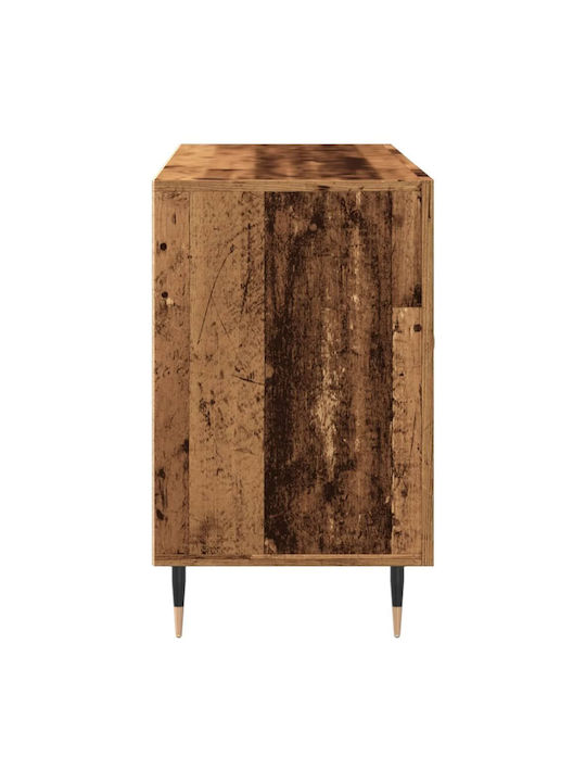 Sideboard Wooden with Drawers Coffee 100x36x60cm