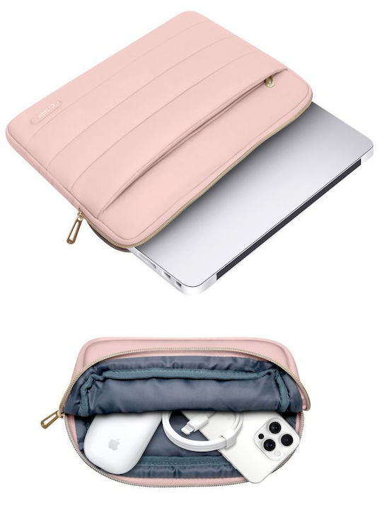 Tech-Protect Puffy Θήκη για Laptop 14" σε Ροζ χρώμα