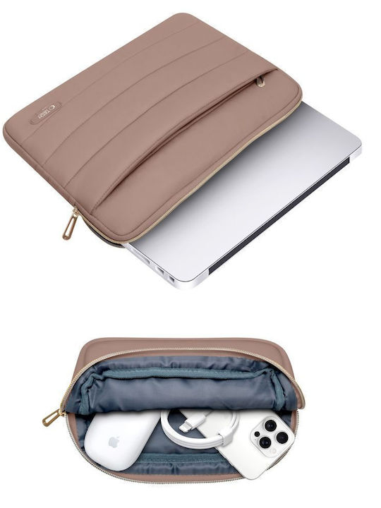 Tech-Protect Puffy Θήκη για Laptop 16" σε Καφέ χρώμα