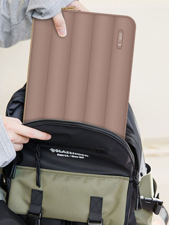 Tech-Protect Puffy Case for 14" Laptop Brown