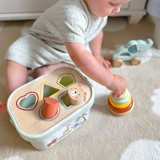 Woopie Παιχνίδι Πυραμίδα Sorter Box 3in1 Elephant για 12+ Μηνών