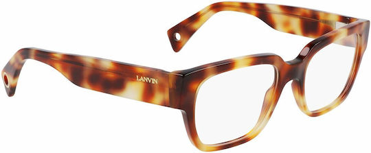 Lanvin Γυναικείος Κοκκάλινος Σκελετός Γυαλιών σε Καφέ Ταρταρούγα LNV2601-217