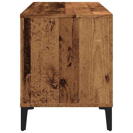 vidaXL Hi-Fi Furniture Black 38x100x48cm