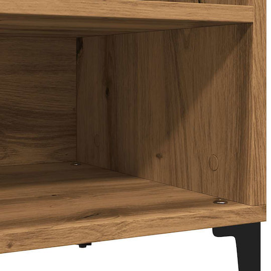 vidaXL Мебел за Hi-Fi Кафяв 38x84.5x48см