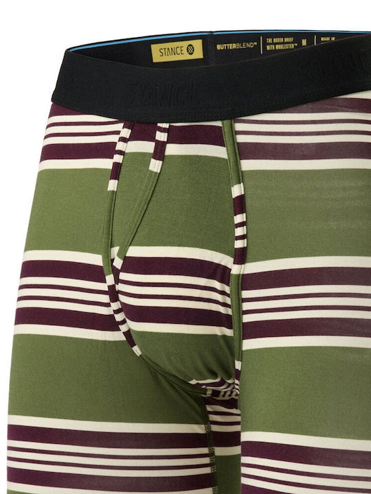 Herren Boxershorts Haki 1Packung