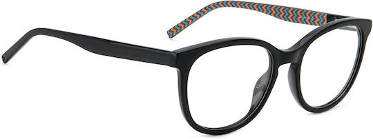 Missoni Damen Acetat Brillengestell Schwarz MMI 0116 807