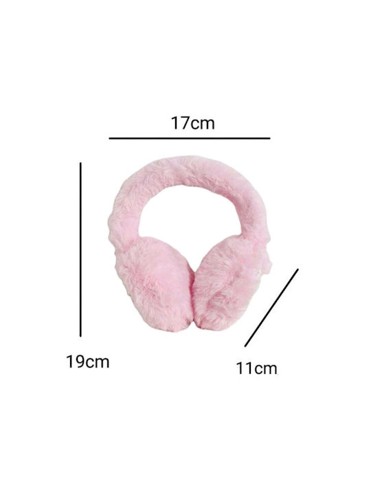 Tatu Moyo Earmuffs Knitted Pink