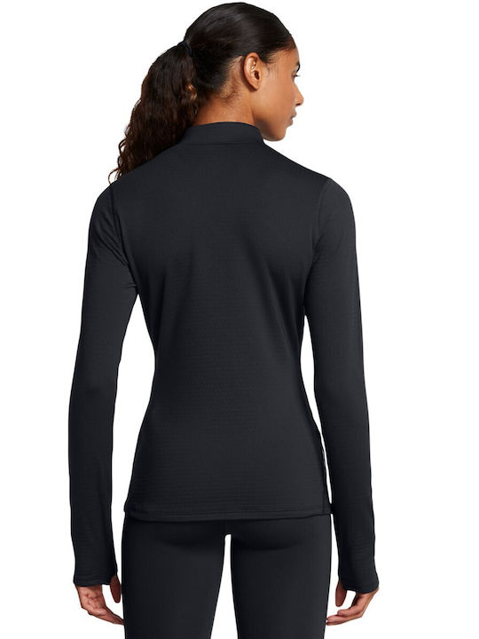 Under Armour Women's Athletic Blouse Long Sleeve Black