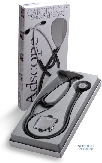 ADC Cardiology Double Head Stethoscope Black