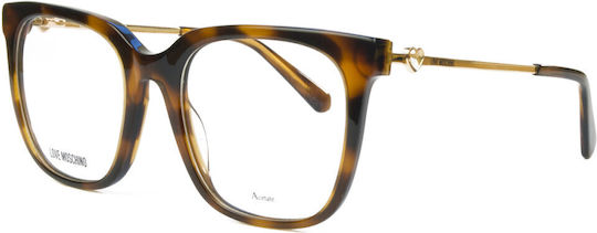 Moschino Γυναικείος Σκελετός Καφέ MOL643 05L