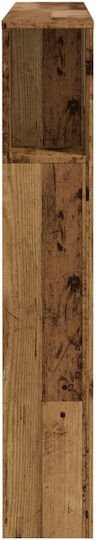 vidaXL Κεφαλάρι Κρεβατιού Ξύλινο Καφέ 120x104.5cm
