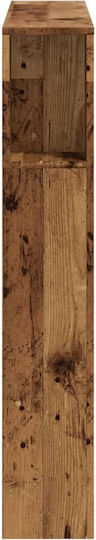 vidaXL Κεφαλάρι Κρεβατιού Ξύλινο Καφέ 100x103.5cm