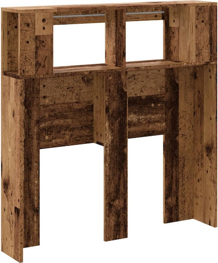 vidaXL Κεφαλάρι Κρεβατιού Ξύλινο Καφέ 100x103.5cm