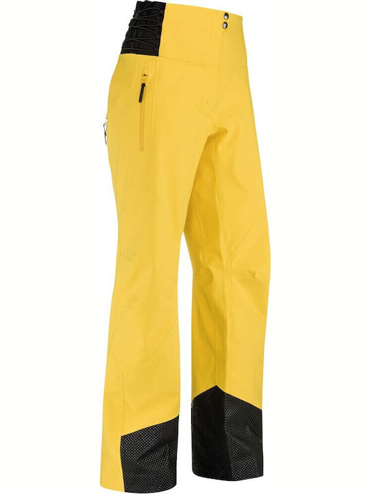 Head 824711 Γυναικείο Παντελόνι Σκι & Snowboard Soft Shell Κίτρινο