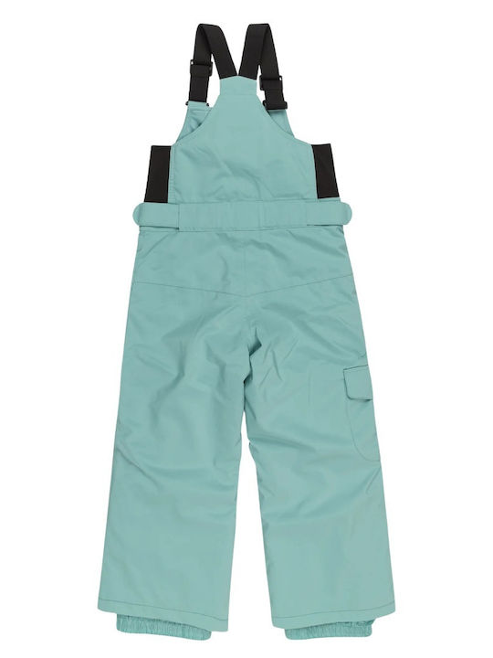 Roxy Lola K ERLTP03012-GHT0 Kids Dungarees for Ski & Snowboard Green