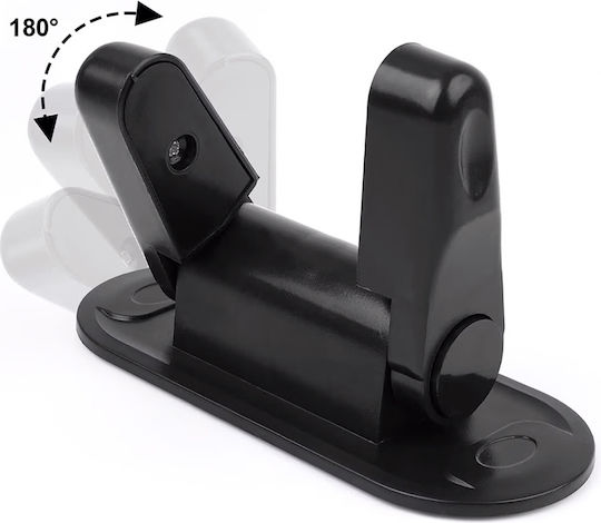 ATL Door Safety Lock with Sticker made of Plastic in Black Color 12x12cm 1pcs