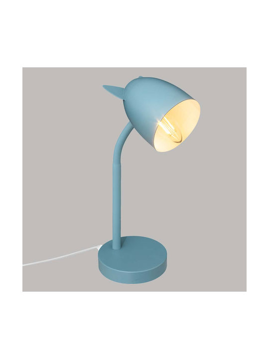 Kinder Nachttischlampe A-s Ears Hellblau 31x18x12.5εκ.