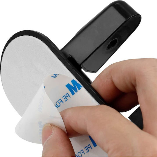 ATL Door Safety Lock with Sticker made of Plastic in Black Color 12x12cm 1pcs
