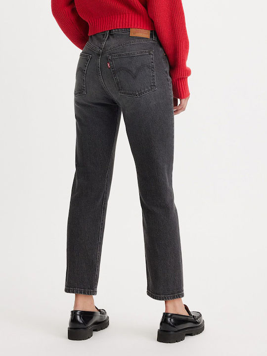 Levi's Women's Jean Trousers in Straight Line Gray