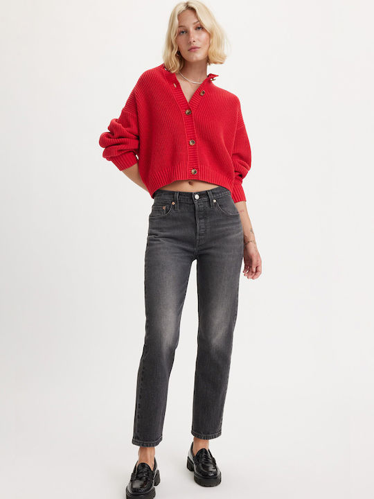 501® Damenjeans in Gerader Linie Black