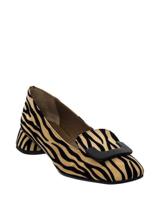 Wall Street Pantofi cu toc Animal Print