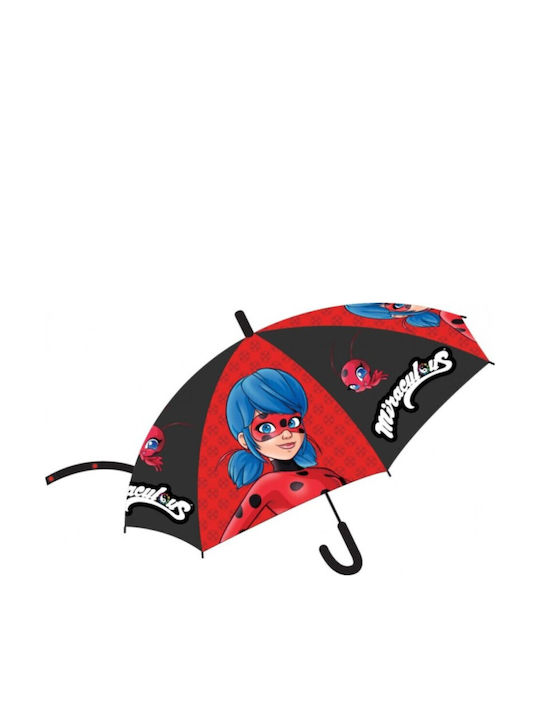 Disney Miraculous Umbrella Μπαστούνι Κόκκινη Disney Miraculous Umbrella Μπαστούνι Κόκκινη
