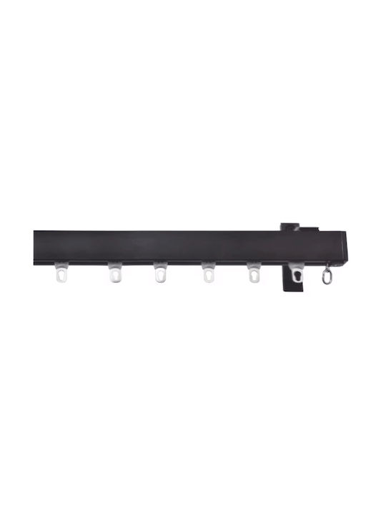 Import Hellas One-Way Aluminum Curtain Track White 280cm 1991-8