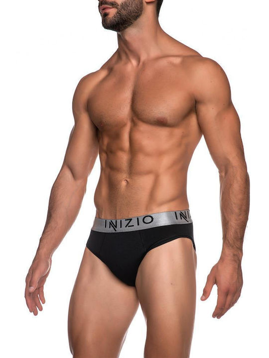 Inizio Men's Slip Black/Silver