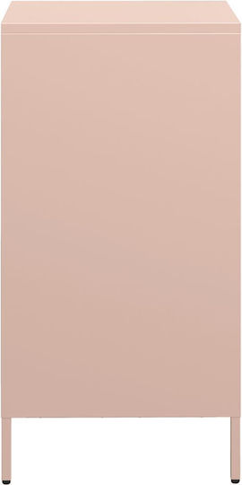 Sertar De Birou Metalic Roz 35x39x73,5cm