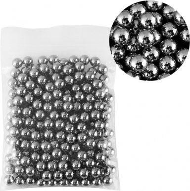 Set Profesional Praștie 100 Bile Metalice Sling Master Plastic 20 Cm Portocaliu