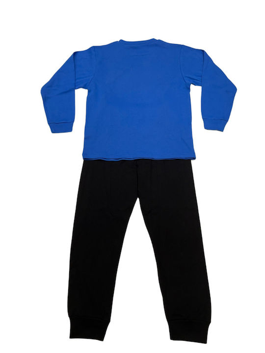 Stardust Kinder Schlafanzug Winterlich Blau