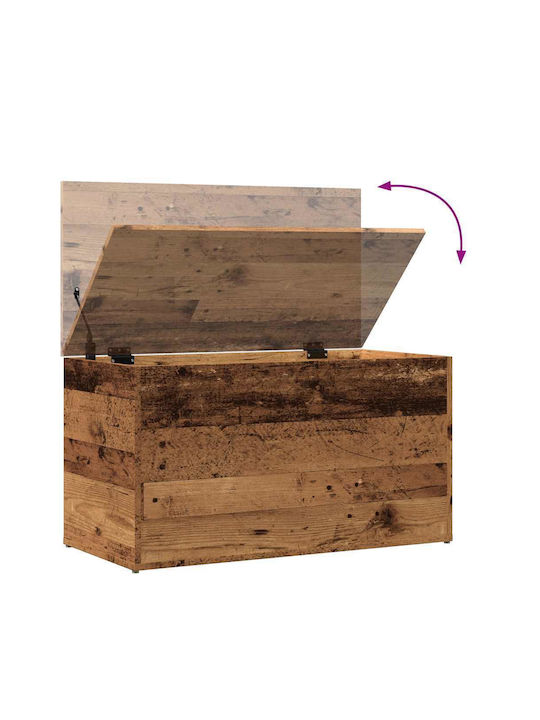 vidaXL Trunchi decorativ Lemn Maro 84x42x46buc