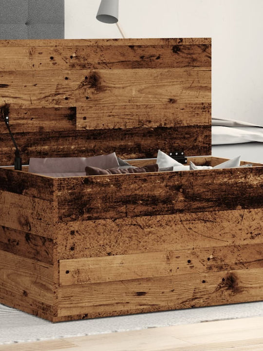 vidaXL Trunchi decorativ Lemn Maro 84x42x46buc