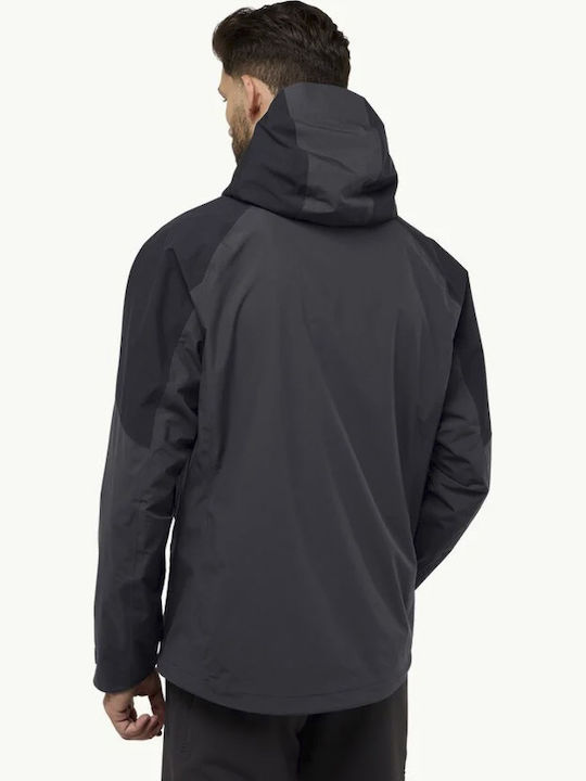 Jack Wolfskin Μπουφάν Ανθρακί