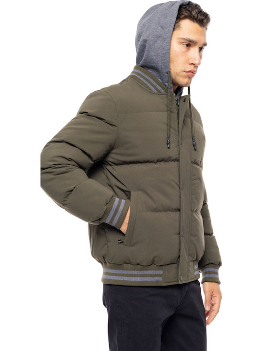 Jacke Bomber Khaki