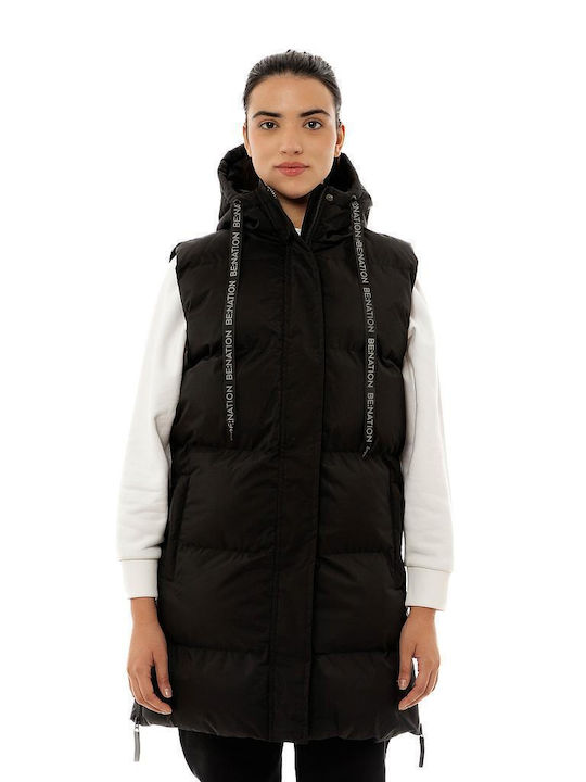 Be:Nation Sleeveless Jacket Puffer Black