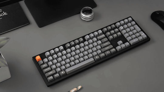 Keychron K10 Max QMK K10M-H1 Tastatură Mecanică De Gaming Fără Fir Cu Comutatoare Keychron Super Red Și Iluminare RGB Limba Tastaturii Engleză SUA