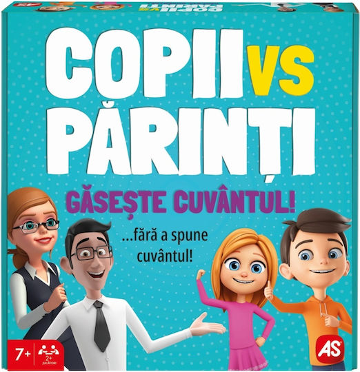 Joc de Societate Παιδια VS Γονεις Βρειτε Τη Λεξη pentru 2+ Jucători 7+ Ani AS