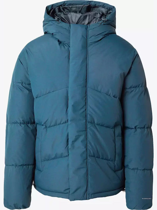 Jack & Jones Winter Jacket Puffer Petrol Blue