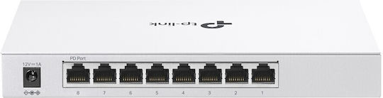 TP-LINK FS308G v1 Управление на L2 Switch с 8 Портове Гигабитови (1Gbps) Ethernet