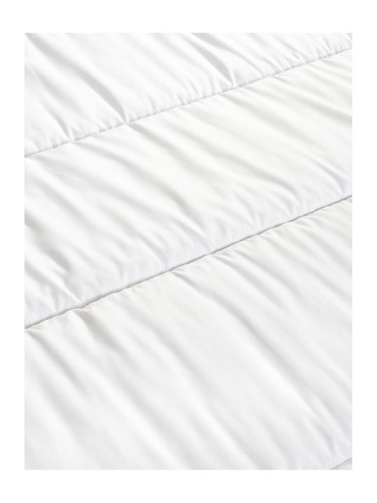 Cannon Πάπλωμα Μονό με Γέμιση Microfiber 160x230εκ. Promo Λευκό 350 GSM