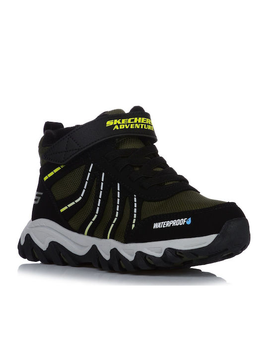 Kids Sneakers High with Scratch Black