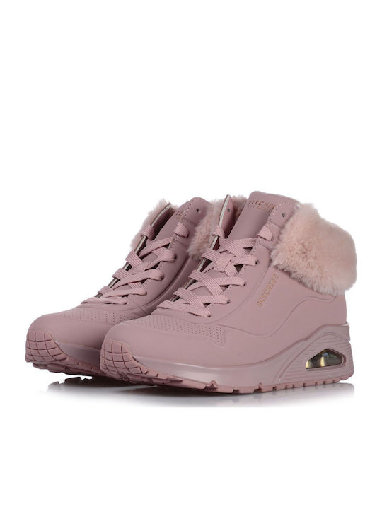 UNOFALL AIR Kids Sneakers High Pink