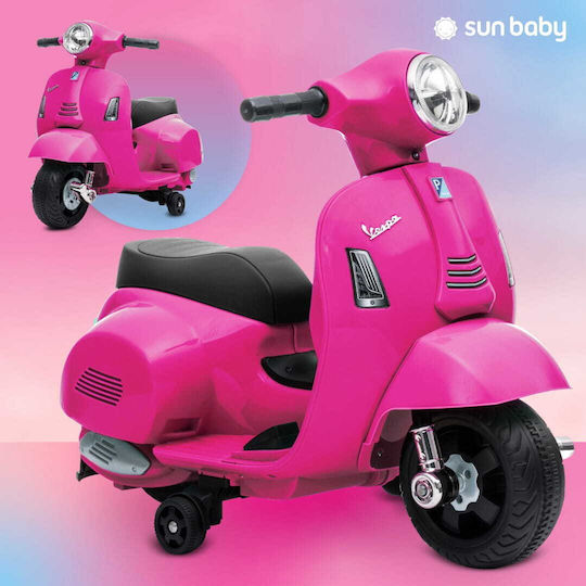 Παιδική Vespa Ηλεκτροκίνητη Ροζ