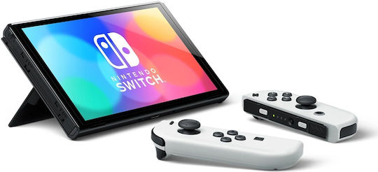 Nintendo Switch OLED 64GB White Super Mario Bros. Wonder + 12 μήνες NSO (Official Bundle)