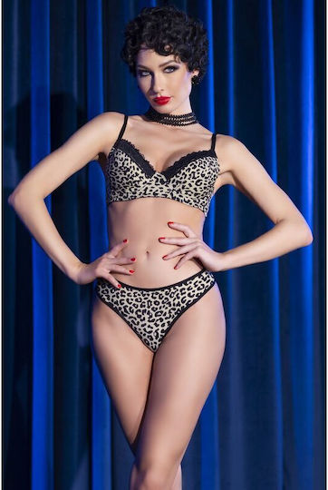 Chilirose Sexy Dessous-Set Mehrfarbig CR-4727