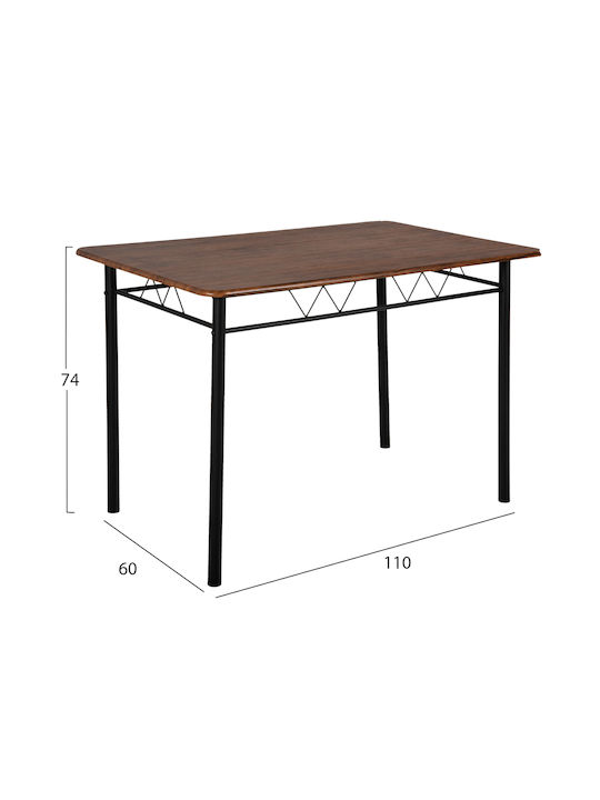 Dining Room Peary 5pcs 110x60cm